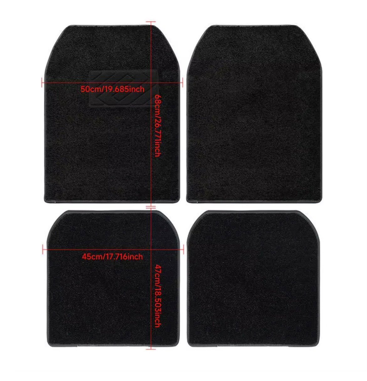 Starmat- LED Car Floor Mats with App Control & Music Sync | Custom RGB Fiber Optic Interior Lights”