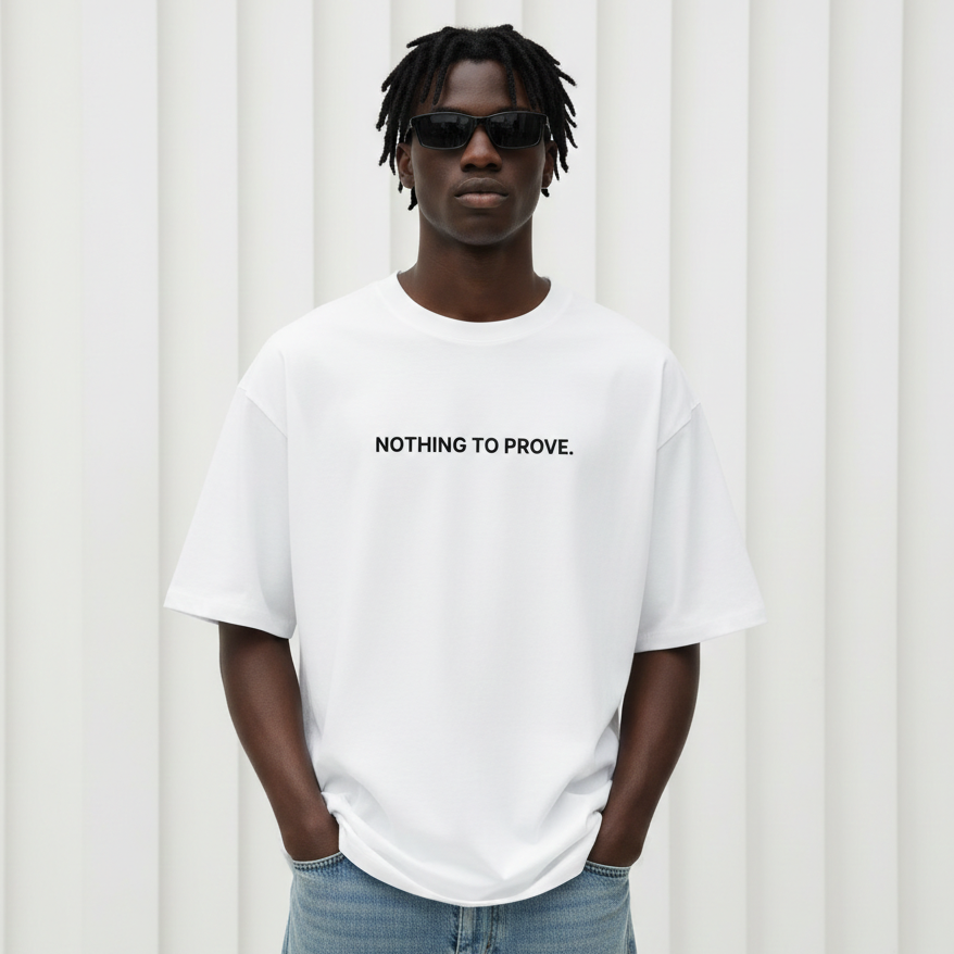 nothing to prove. tee